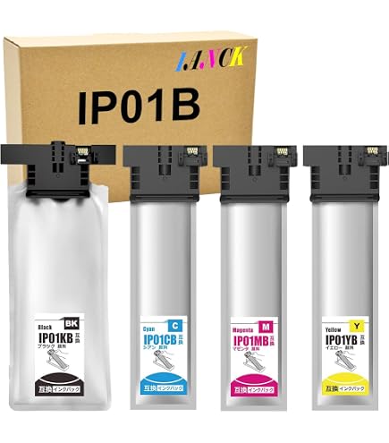 Amazon.co.jp: 3年保証 エプソン 互換インクパック IP01B PX-M885F PX